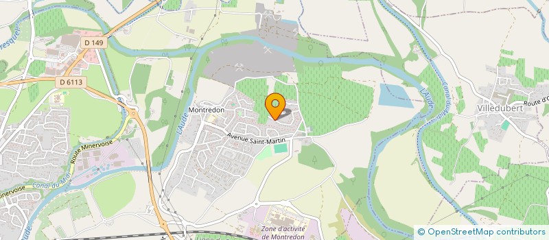 localisation de l'entreprise SCI SCHLAWINER à CARCASSONNE