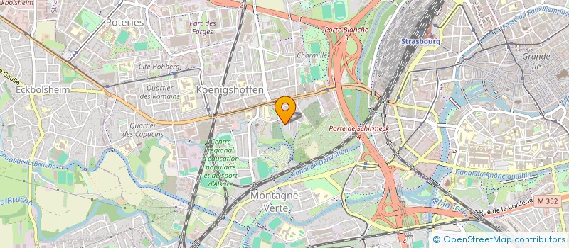 localisation de l'entreprise SCI SCHLOESSEL  STRASBOURG