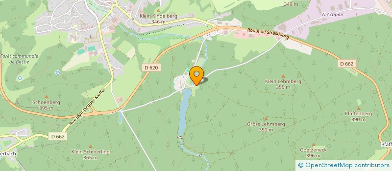 localisation de l'entreprise SCI SCHLOSSBERG  HASPELSCHIEDT