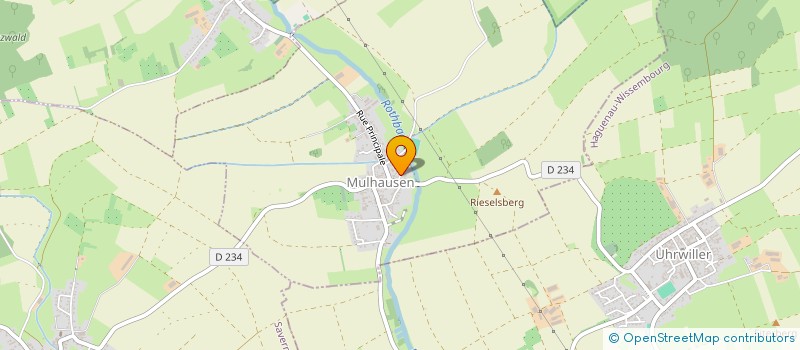 localisation de l'entreprise SCI SCHLOSSGARTEN  MULHAUSEN