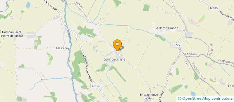 localisation de l'entreprise SCI SCHMID ET BELDA  SAINTE-ANNE