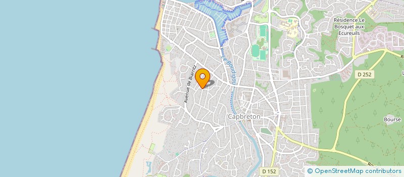 localisation de l'entreprise SCI SCHMIDT ET FILS à CAPBRETON