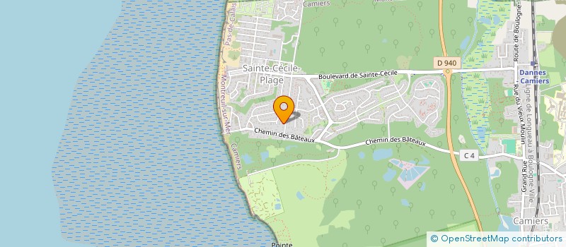 localisation de l'entreprise SCI SCHMITT  CAMIERS