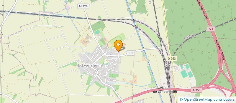 localisation de l'entreprise SCI SCHMITT-MARTELLO  ECKWERSHEIM