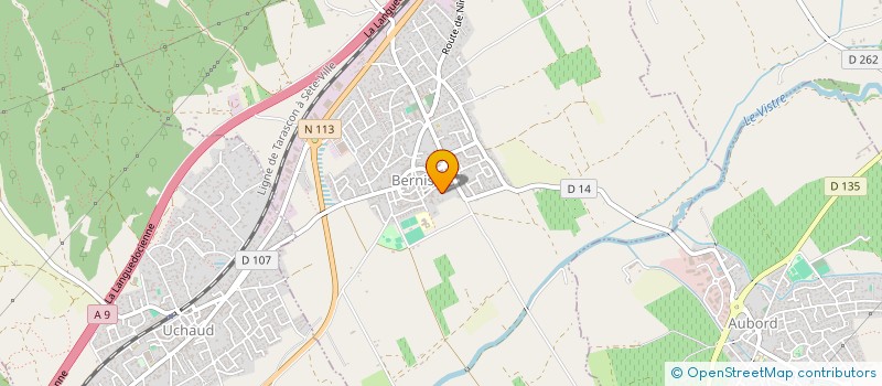 localisation de l'entreprise SCI SCHMUT  BERNIS