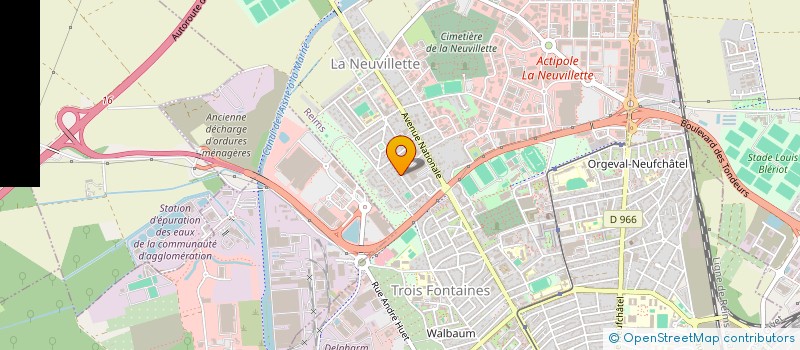 localisation de l'entreprise SCI SCHNEIDER  REIMS