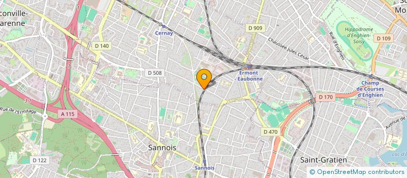 localisation de l'entreprise SCI SCHOOFS CONFORTS  ERMONT