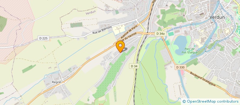 localisation de l'entreprise SCI SCHOSSELER à VERDUN