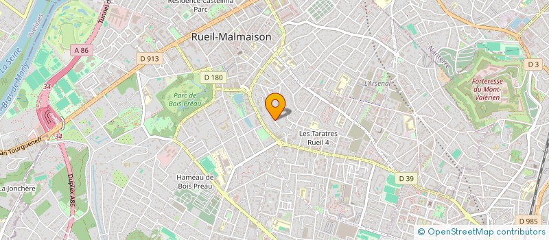 localisation de l'entreprise SCI SCHOTT à RUEIL-MALMAISON