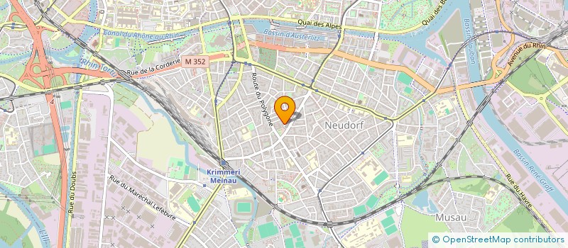 localisation de l'entreprise SCI SCHOTT & MAURIES à STRASBOURG