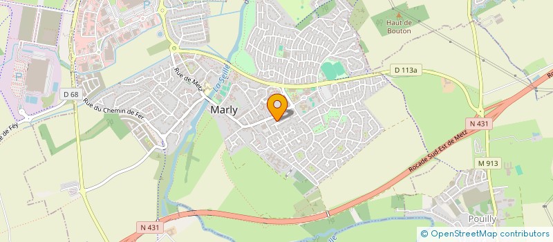 localisation de l'entreprise SCI SCHOTZ  MARLY