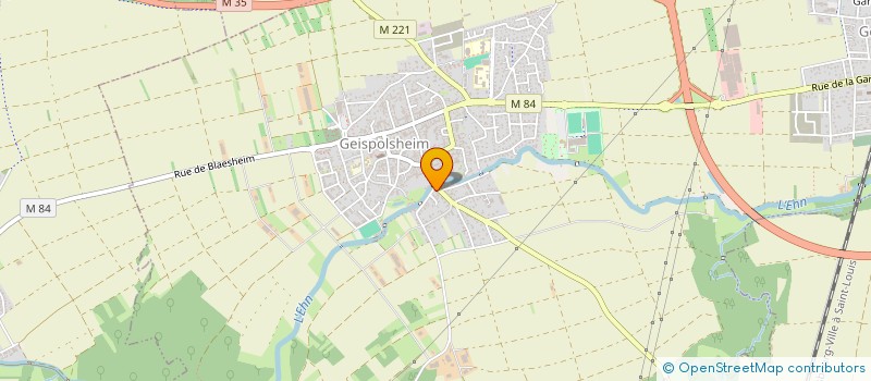 localisation de l'entreprise SCI SCHRENCK  GEISPOLSHEIM