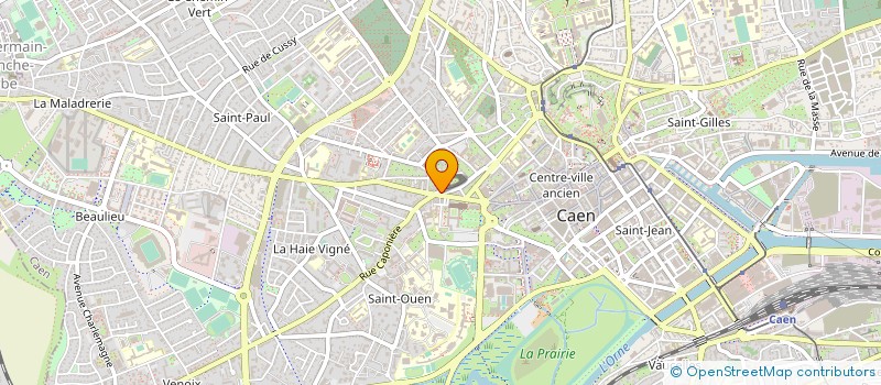 localisation de l'entreprise SCI SCHRL à CAEN