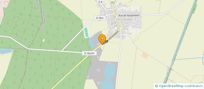 localisation de l'entreprise SCI SCHUBNEL  HIRTZFELDEN