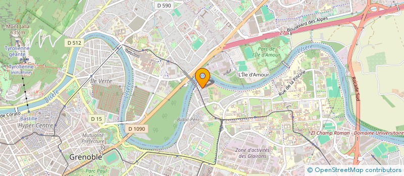 localisation de l'entreprise SCI SCHUELLER  SAINT-MARTIN-D'HERES