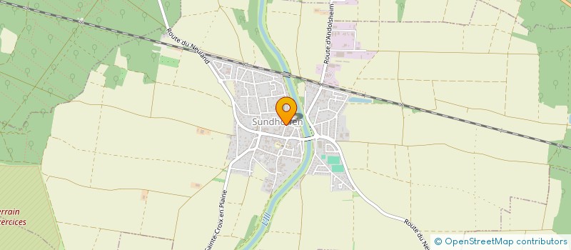 localisation de l'entreprise SCI SCHULLER  SUNDHOFFEN