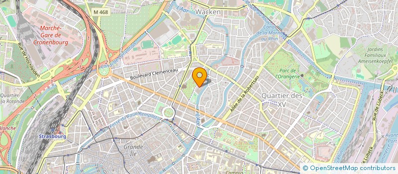 localisation de l'entreprise SCI SCHULTZE  STRASBOURG