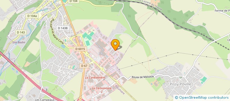 localisation de l'entreprise SCI SCHUMAN  BARENTIN