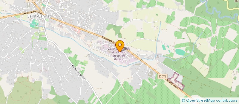 localisation de l'entreprise SCI SCHUMAN 54  SAINT-CANNAT