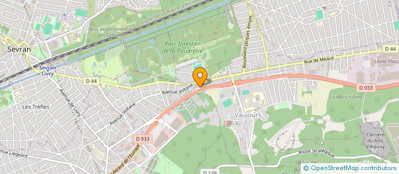 localisation de l'entreprise SCI SCHUMANN à LIVRY-GARGAN