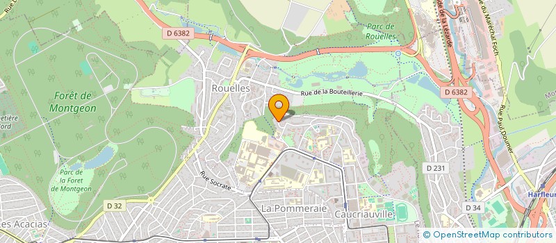 localisation de l'entreprise SCI SCHUSTER à LE HAVRE