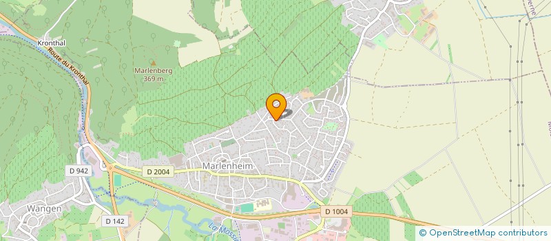 localisation de l'entreprise SCI SCHWAB LES VIOLETTES  MARLENHEIM