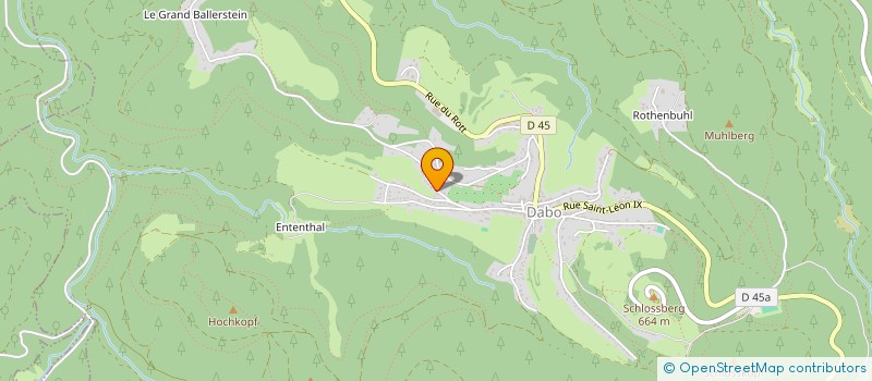localisation de l'entreprise SCI SCHWALLER  DABO