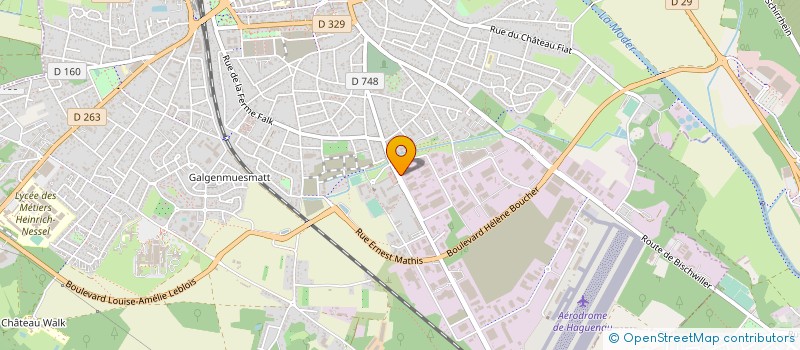 localisation de l'entreprise SCI SCHWARTZ  HAGUENAU