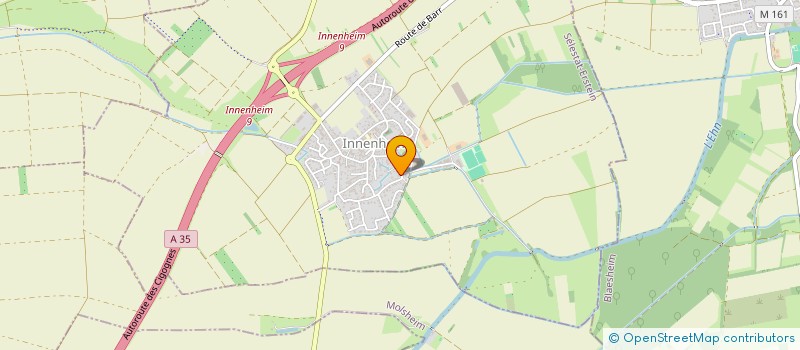 localisation de l'entreprise SCI SCHWEBEL ET CHAINOUR  INNENHEIM