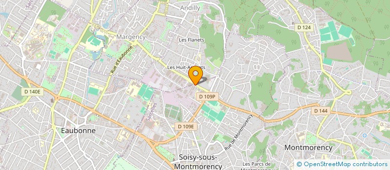 localisation de l'entreprise SCI SCHWEITZER à SOISY-SOUS-MONTMORENCY