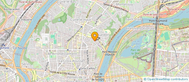 localisation de l'entreprise SCI SCHWIG  LYON