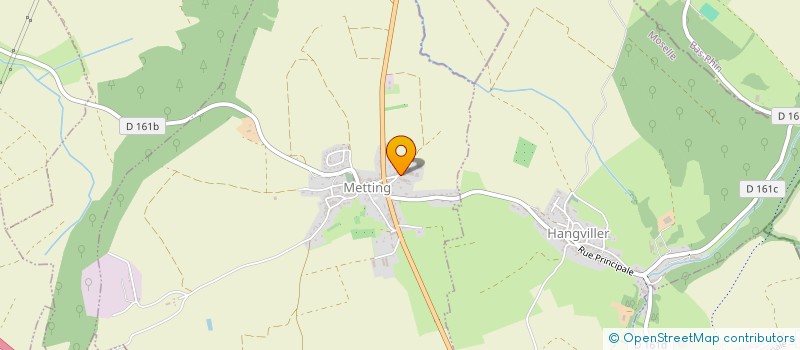 localisation de l'entreprise SCI SCHWITZER  METTING