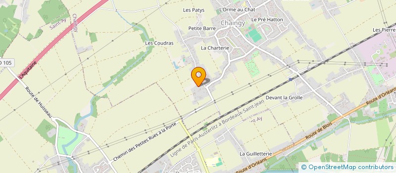 localisation de l'entreprise SCI SCI (SOCIETE CONSTANT3 IMMOBILIER) à CHAINGY