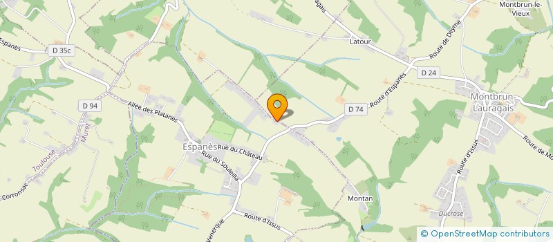 localisation de l'entreprise SCI SCIJO  ESPANES