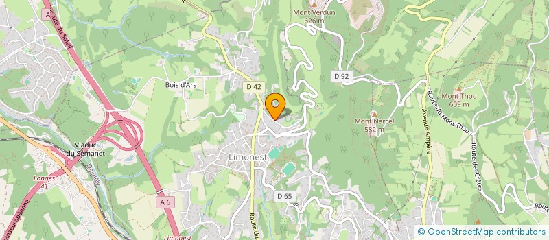 localisation de l'entreprise SCI SCIMENPER  LIMONEST