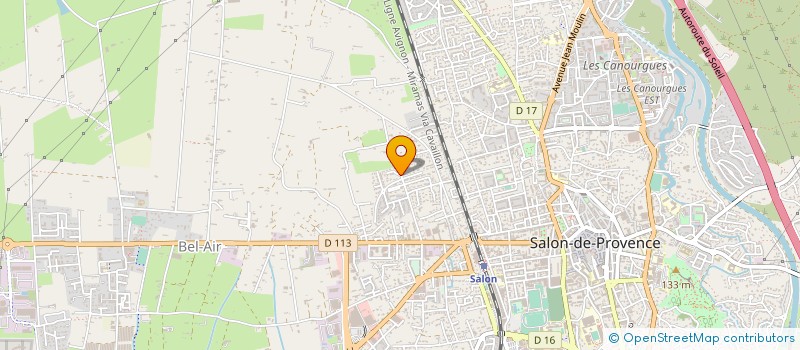 localisation de l'entreprise SCI SCISSO  SALON-DE-PROVENCE