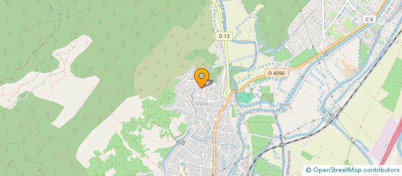 localisation de l'entreprise SCI SCISTERS à VOLX