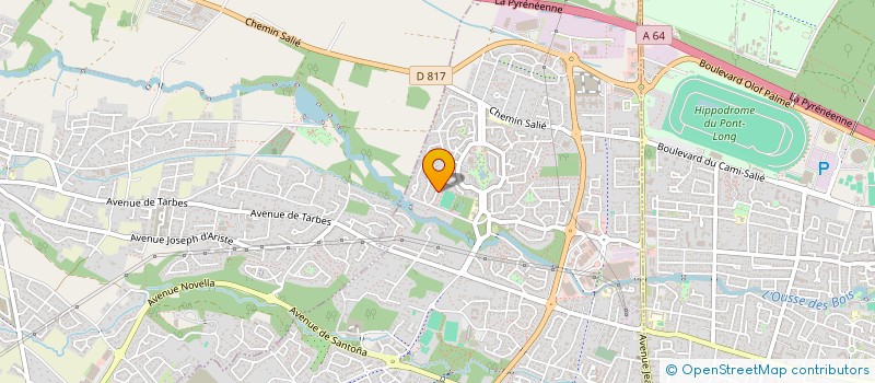 localisation de l'entreprise SCI SCIURUS à LONS