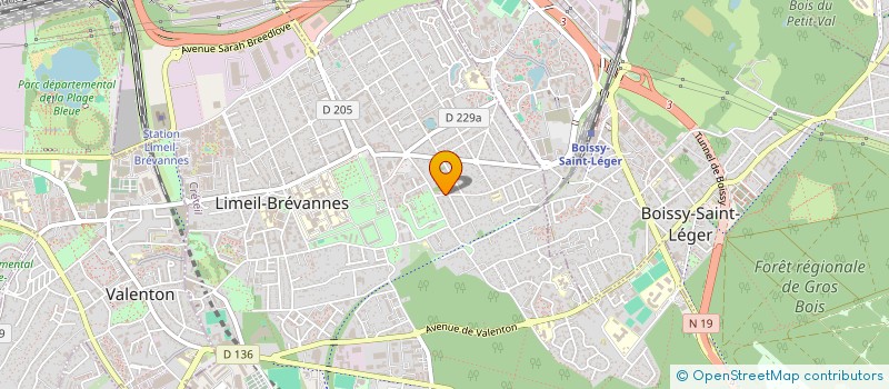 localisation de l'entreprise SCI SCJF à LIMEIL BREVANNES