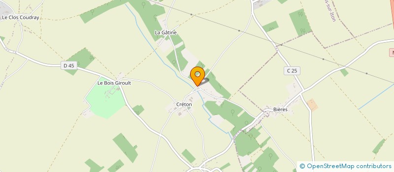 localisation de l'entreprise SCI SCJP  MESNILS-SUR-ITON