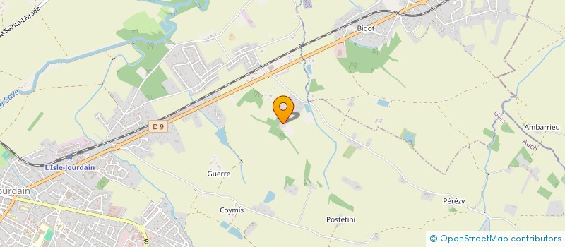 localisation de l'entreprise SCI SCM LYAN  L'ISLE-JOURDAIN