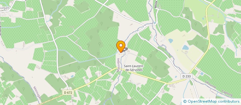 localisation de l'entreprise SCI SCMB  MASSUGAS