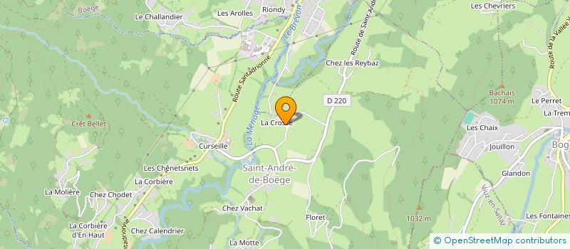 localisation de l'entreprise SCI SCMBR  SAINT-ANDRE-DE-BOEGE