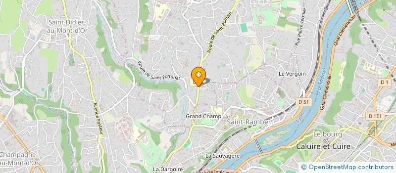 localisation de l'entreprise SCI SCMDO  SAINT-CYR-AU-MONT-D'OR