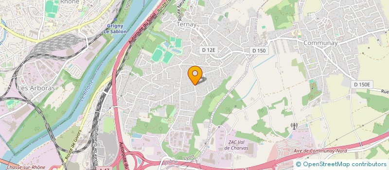 localisation de l'entreprise SCI SCME  TERNAY