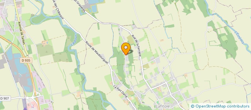 localisation de l'entreprise SCI SCMK  LAFITOLE