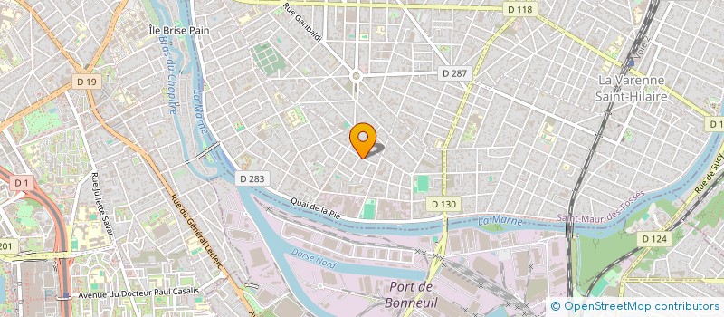 localisation de l'entreprise SCI SCMP à SAINT-MAUR-DES-FOSSES