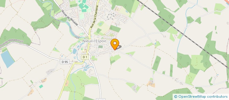 localisation de l'entreprise SCI SCOABO  NIEUIL-L'ESPOIR