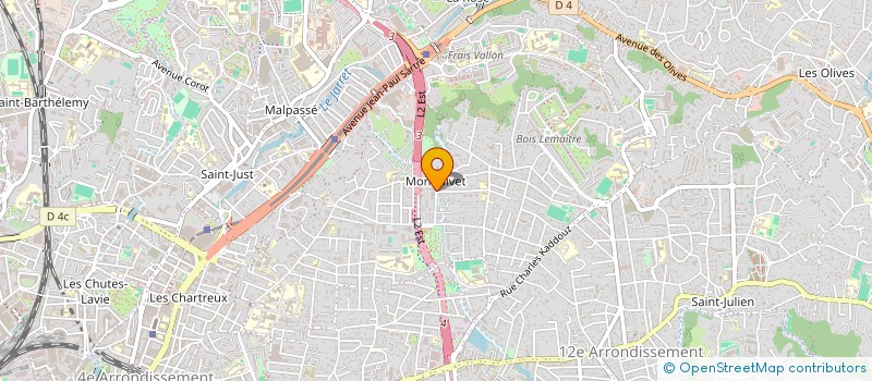 localisation de l'entreprise SCI SCOD à MARSEILLE