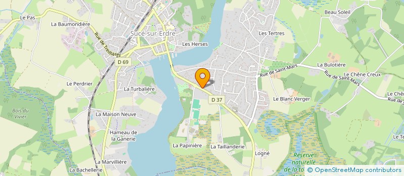 localisation de l'entreprise SCI SCOLASTIQUE  SUCE-SUR-ERDRE